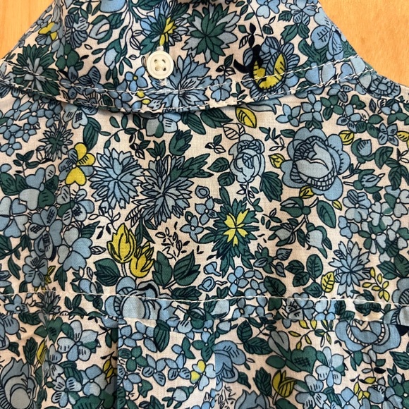 J.CREW RELAXED FIT COTTON VOILE SHIRT IN BLOOMING FLORAL - Picture 4 of 9